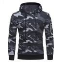 Men's Hoodie with Military Pattern J1436 10