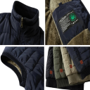 Men's Insulated Gilet with Fleece Lining and Zip Pockets for Hiking, Outdoor Work and Everyday Wear 6