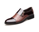Men's Lace-Up Shoes with Zip J15084 1
