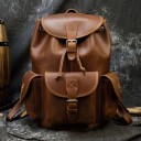 Men's Leather Backpack E1146 4