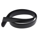 Men's Leather Belt Without Buckle 2 Pcs 3