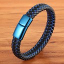 Men's Leather Bracelet H264 5