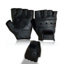 Men's Leather Fingerless Gloves 3