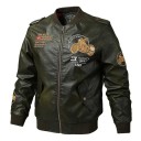 Men's Leather Jacket S34 3