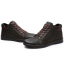 Men's Leather Trainers J2127 7