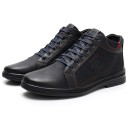 Men's Leather Trainers J2127 8
