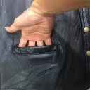 Men's Leather Waistcoat F1187 5