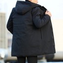 Men's Long Autumn Coat 4