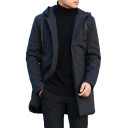 Men's Long Autumn Coat 6