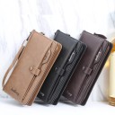 Men's Long Leather Wallet 5