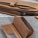 Men's Long Leather Wallet 6