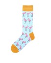 Men's Long Socks - Flamingos 5