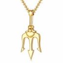 Men's Necklace Neptune's Trident 4