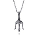 Men's Necklace Neptune's Trident 2