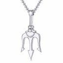 Men's Necklace Neptune's Trident 3