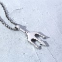 Men's Necklace Neptune's Trident 7