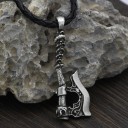 Men's Necklace with Axe Pendant 4