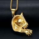 Men's Necklace with Tiger 5