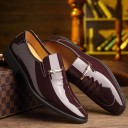 Men's Patent Leather Shoes J1505 6