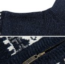 Men's Patterned Sweater F254 5