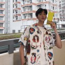 Men's Printed Shirt F842 1