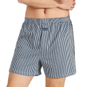 Men's Pyjama Shorts Striped Pattern Elastic Waist Cotton Comfortable Home Wear Sleeping and Relaxation 3