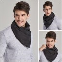 Men's Scarf with Button 5