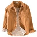 Men's Shirt with Fur 6