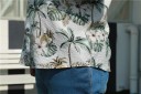 Men's Shirt with Palms F767 14