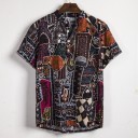 Men's Shirt with Pattern F491 4
