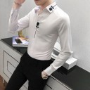 Men's Shirt with Roses F853 5