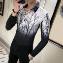 Men's Shirt with Trees 3