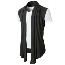 Men's Short Sleeve Cardigan F1119 3
