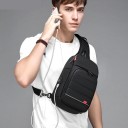 Men's Shoulder Bag with USB Port T334 3
