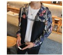Men's Spring/Autumn Jacket with Flowers J937 7