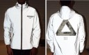 Men's Spring Jacket with Reflective Triangle - Grey 6