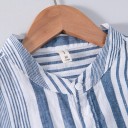 Men's Striped Shirt F620 5