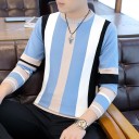 Men's Striped Sweater F185 9