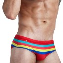 Men's Striped Swimwear F894 6