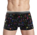 Men's Stylish Boxers with Colourful Print 1