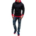Men's Stylish Hoodie with Interesting Zip J946 10