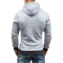 Men's Stylish Hoodie with Interesting Zip J946 18
