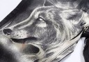 Men's Stylish Jeans with Wolf 4