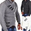 Men's Sweater with Collar F235 5