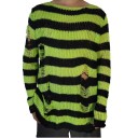 Men's Sweater with Holes F182 7