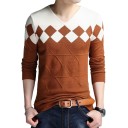 Men's Sweater with Pattern F204 1