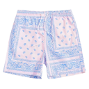 Men's Swim Shorts Polyester Plain Coloured With Symbols Drawstring Summer Beach Pool Sporty Style 9