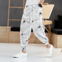 Men's Trousers with Birds 4