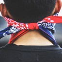 Men's Two-Coloured Scarf 9