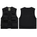 Men's Vest with Multiple Zip Pockets and Zip Fastening Polyester for Fishing, Hiking, Photography and Outdoor Activities 7